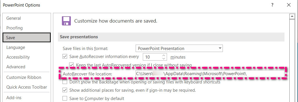 Bí quyết khôi phục PowerPoint chưa kịp lưu (4)