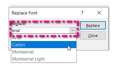 Mẹo thay đổi phông chữ cho bản trình chiếu PowerPoint (2)