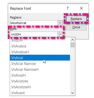 Mẹo thay đổi phông chữ cho bản trình chiếu PowerPoint (3)