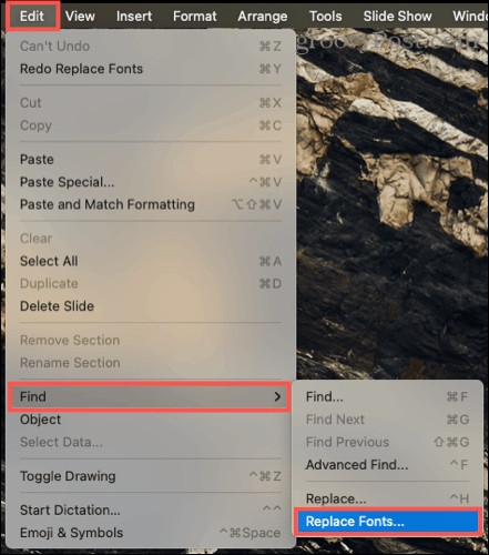 Mẹo thay đổi phông chữ cho bản trình chiếu PowerPoint (4)