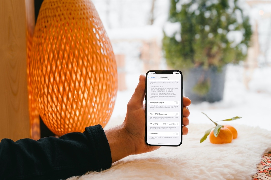 Cách quay video thiếu sáng rõ nét hơn trên iPhone