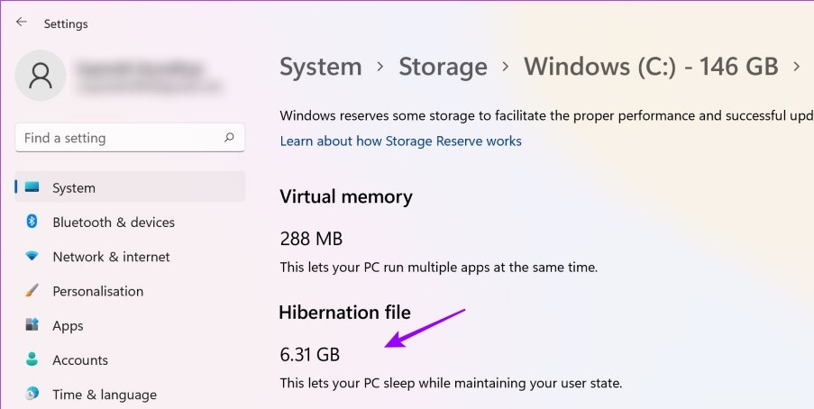 Bí quyết xóa tệp Hiberfil.sys khi cần giải phóng bộ nhớ trên Windows 11 (3)