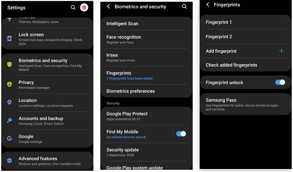 Sửa lỗi không nhận cảm biến vân tay - Ảnh 04 Sửa lỗi không nhận cảm biến vân tay - Ảnh 04