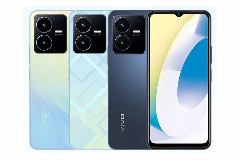 Vivo Y22 ra mắt