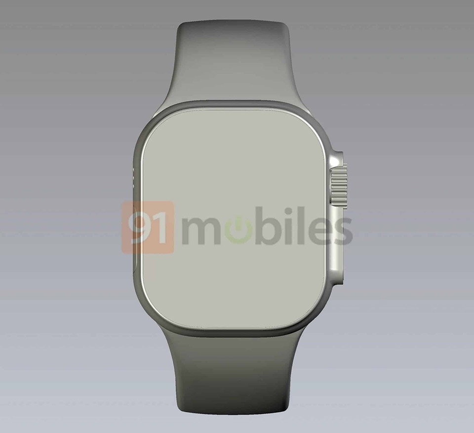 Ảnh render CAD Apple Watch Pro (ảnh 2)