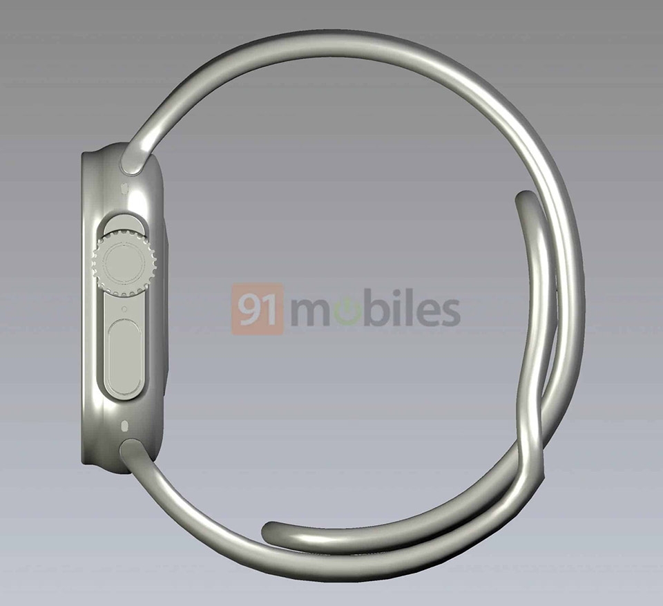 Ảnh render CAD Apple Watch Pro (ảnh 4)