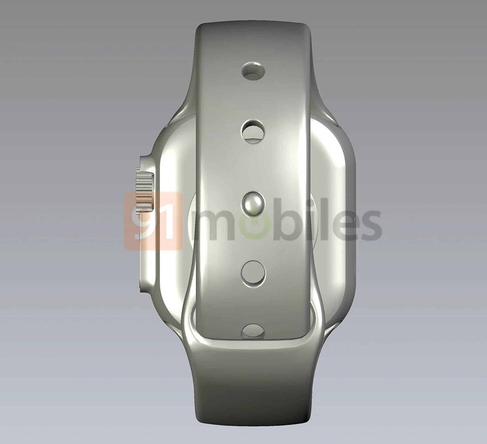 Ảnh render CAD Apple Watch Pro (ảnh 5)