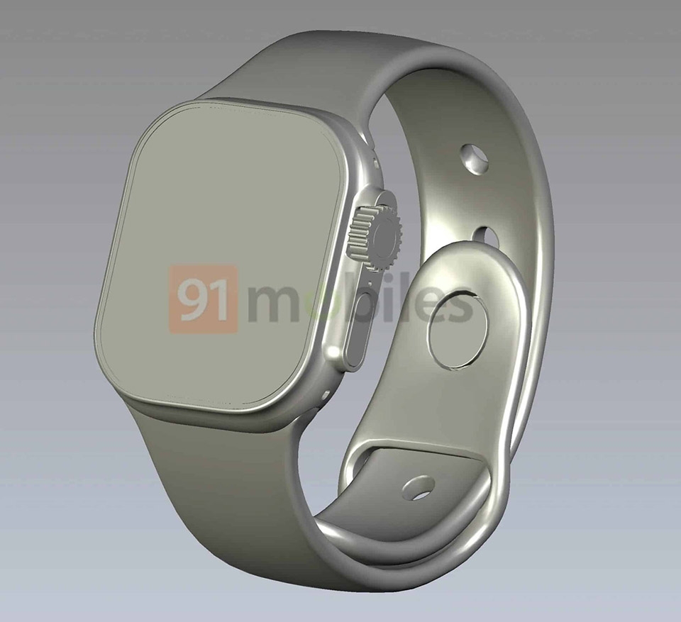 Ảnh render CAD Apple Watch Pro (ảnh 6)