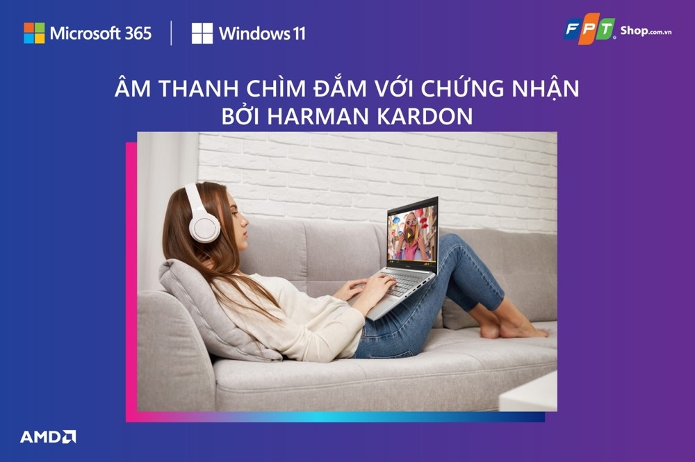 Asus Vivobook Pro M3500QC-L1327W hội tụ đủ các yếu tố mà một máy tính doanh nhân cần có! 8