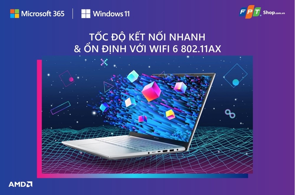 Asus Vivobook Pro M3500QC-L1327W hội tụ đủ các yếu tố mà một máy tính doanh nhân cần có! 10