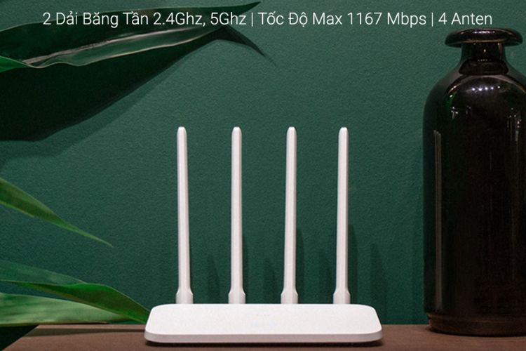Bộ phát Wifi Xiaomi Mi Router 4A cho chất lượng kết nối ổn định