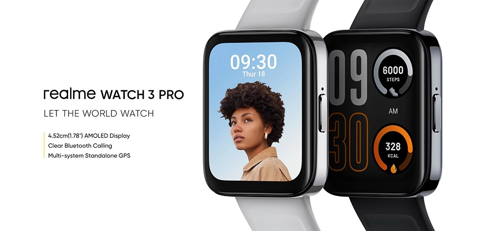 Realme Watch 3 Pro ra mắt (ảnh 2) Realme Watch 3 Pro ra mắt (ảnh 2)