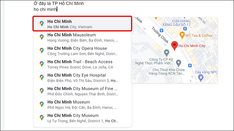Cách đánh dấu vị trí cụ thể trong Google Docs