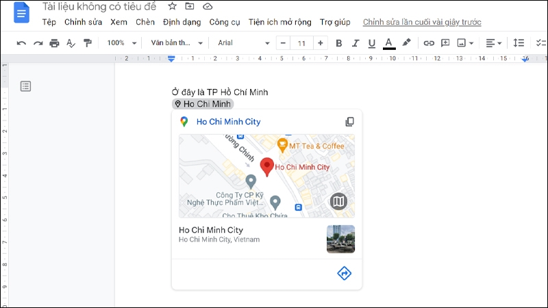 Cách đánh dấu vị trí cụ thể trong Google Docs