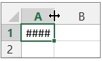 Lỗi Excel phổ biến 1