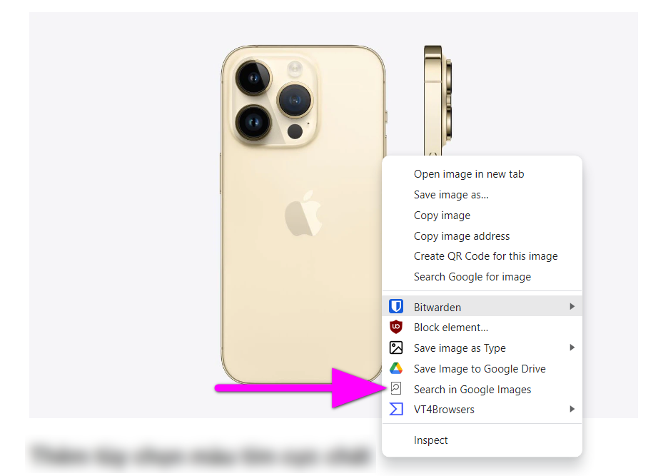 Cách khôi phục tùy chọn Search Google for Image - Ảnh 5