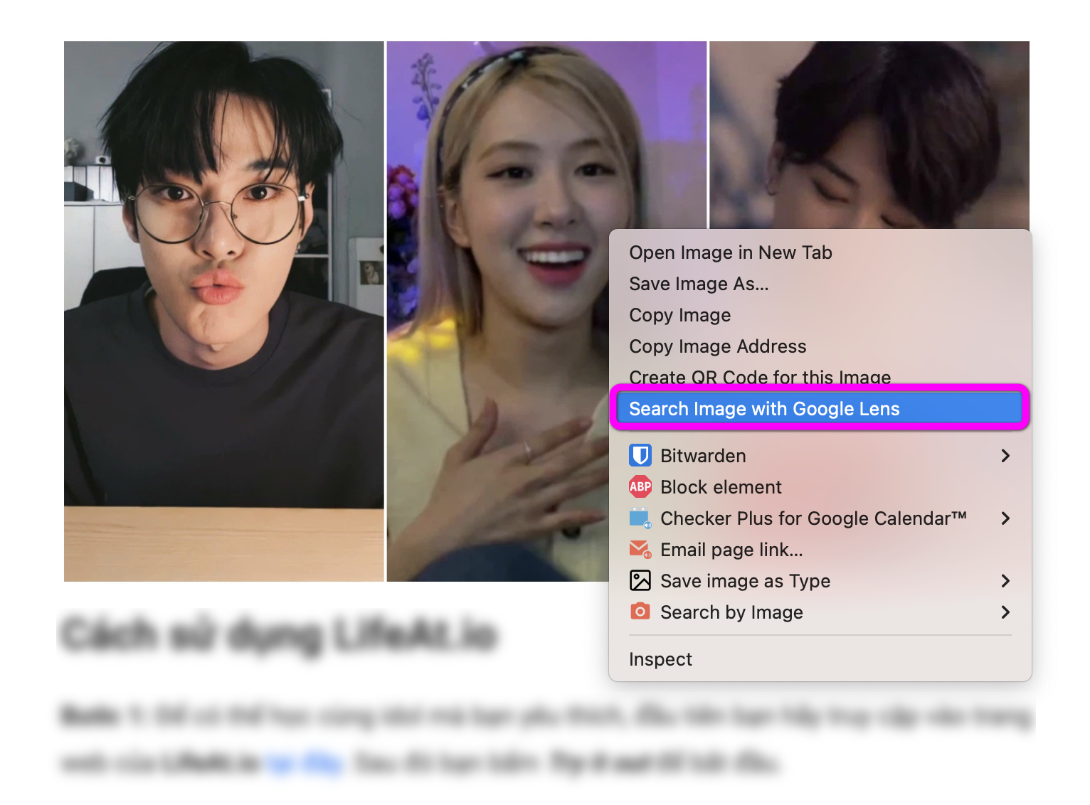 Cách khôi phục tùy chọn Search Google for Image - Ảnh 1