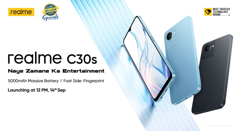 Realme C30s ra mắt ngày 14/9 Realme C30s ra mắt ngày 14/9