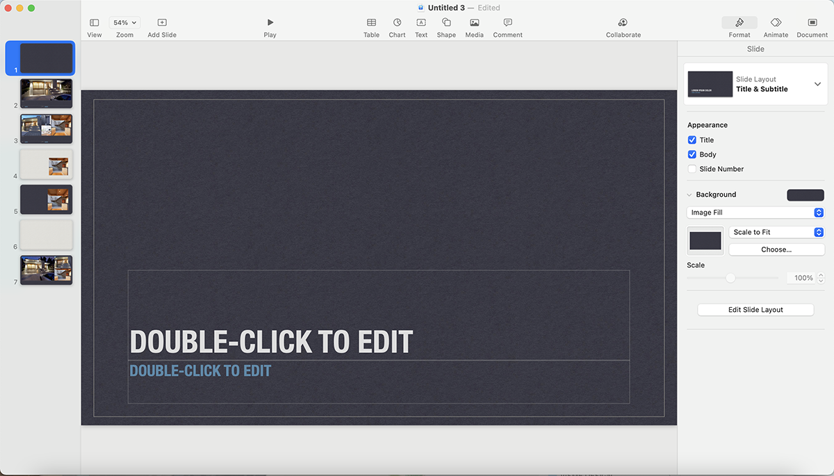 web làm PowerPoint Keynote