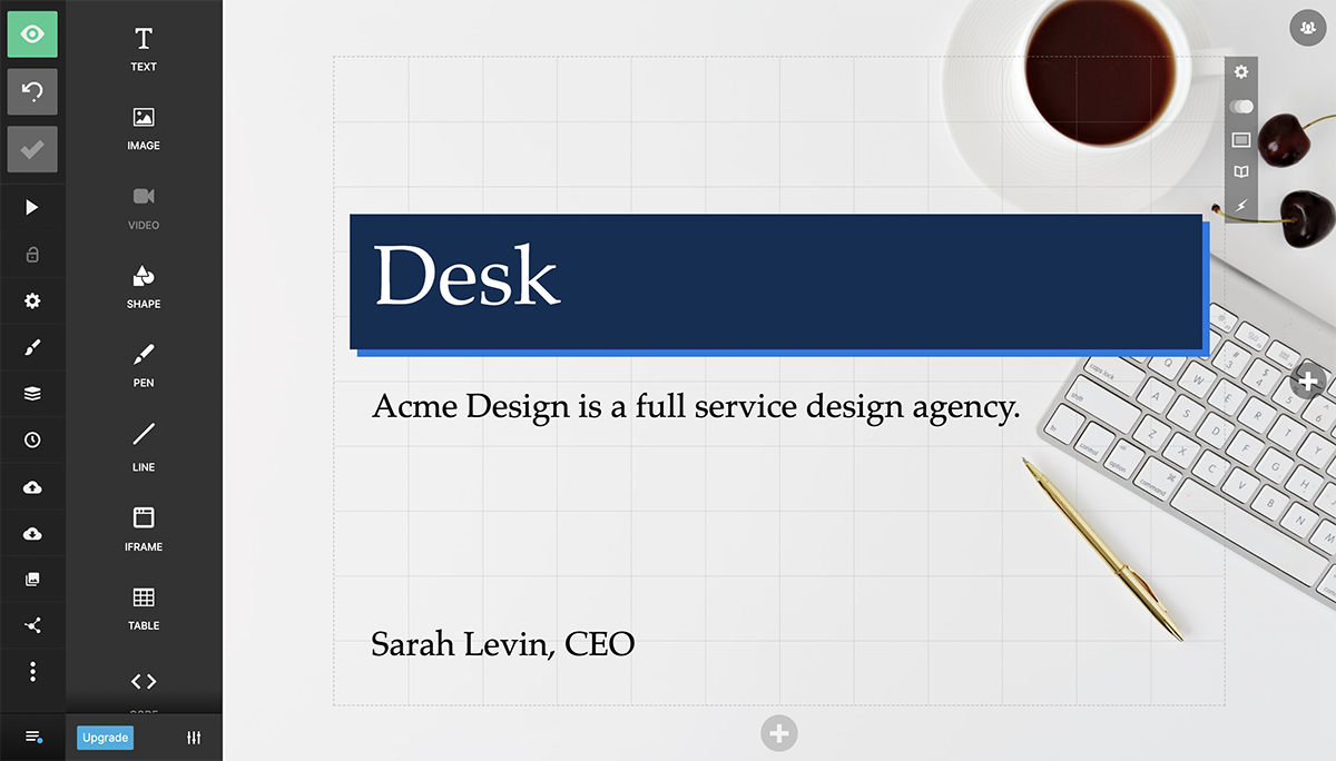 web làm PowerPoint Slides