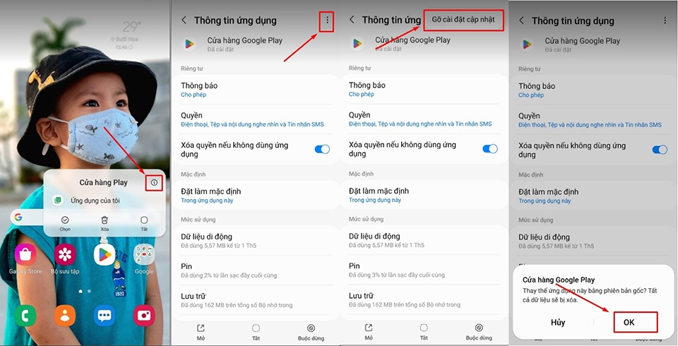 Khắc phục vấn đề CH Play bị lỗi máy chủ - Ảnh 02 Khắc phục vấn đề CH Play bị lỗi máy chủ - Ảnh 02