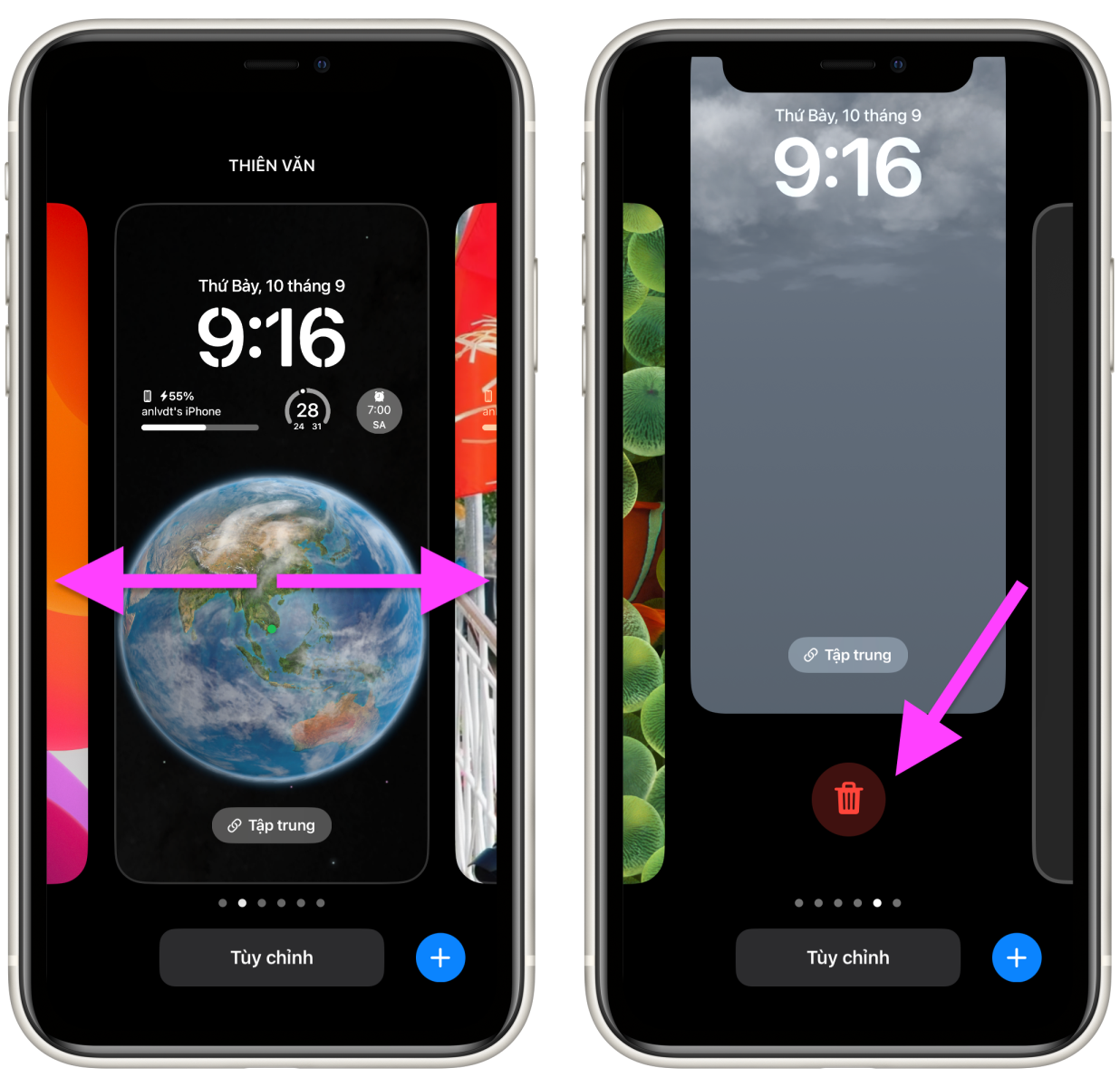 Cách cập nhật tình hình thời tiết qua hình nền iPhone - Ảnh 4