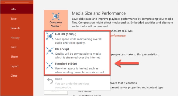 Mẹo hay để giảm kích thước bản trình chiếu PowerPoint khi cần (3)