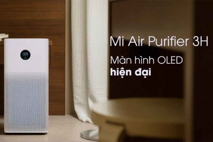 Đánh giá thiết kế máy lọc không khí Xiaomi Mi 3H