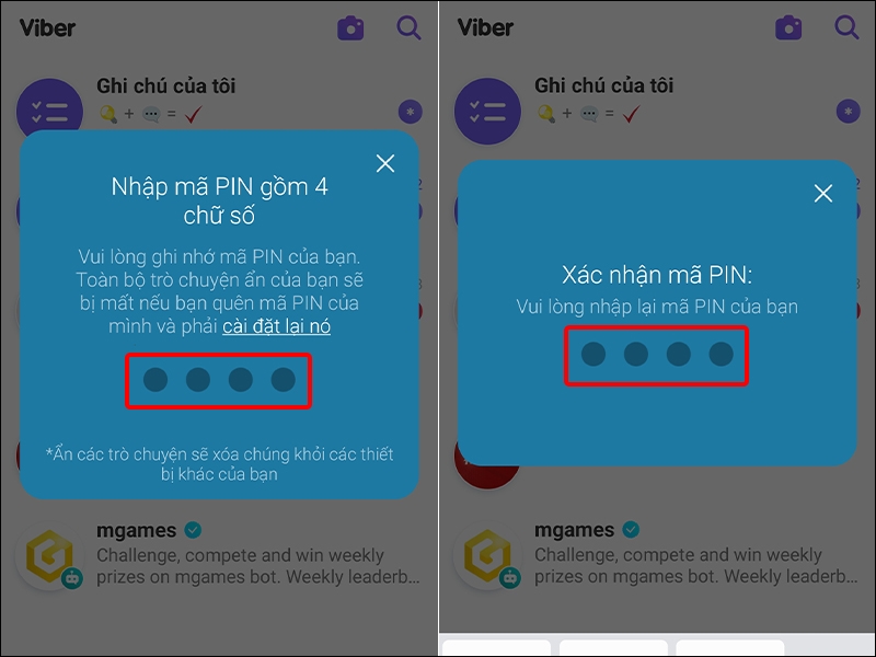 Cách ẩn cuộc trò chuyện quan trọng trên ứng dụng Viber