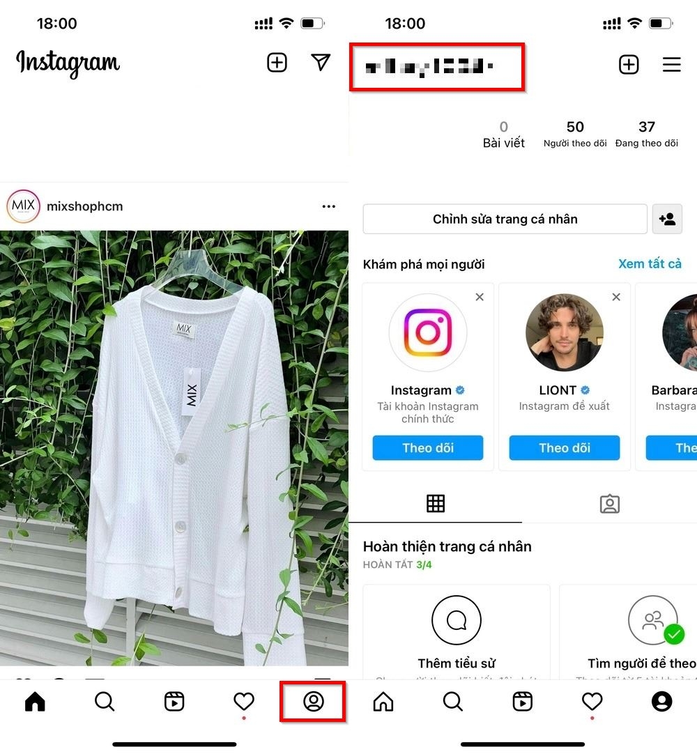 Cách để link Facebook trên TikTok 2