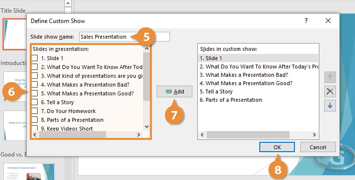 Bí quyết tạo bản trình chiếu tùy chỉnh trong PowerPoint (2)