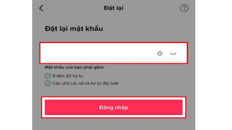 Chọn Đăng nhập