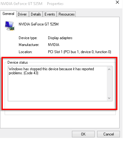 Làm thế nào để kiểm tra lỗi “Windows has stopped this device”