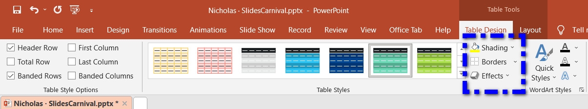 Hướng dẫn tạo bảng cực dễ trong PowerPoint (6)