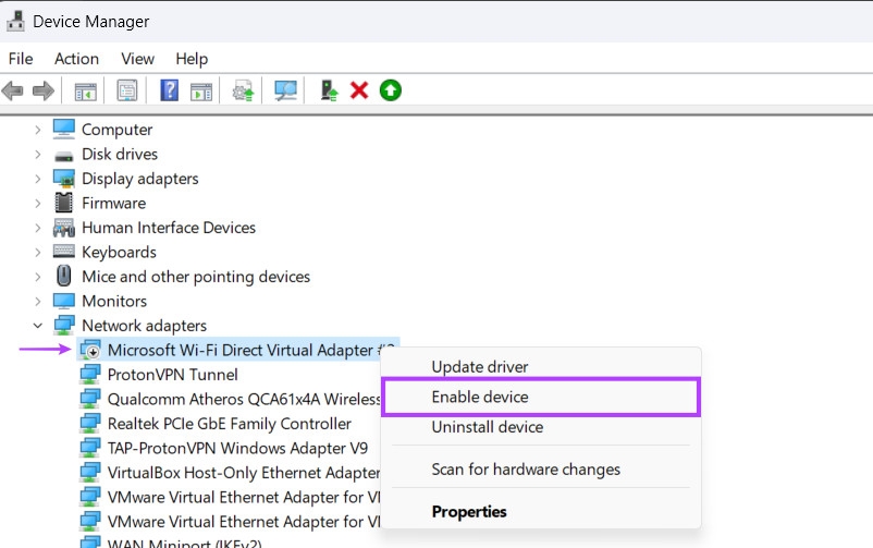 Làm gì khi Wireless Display không hoạt động trên Windows 11 (9)