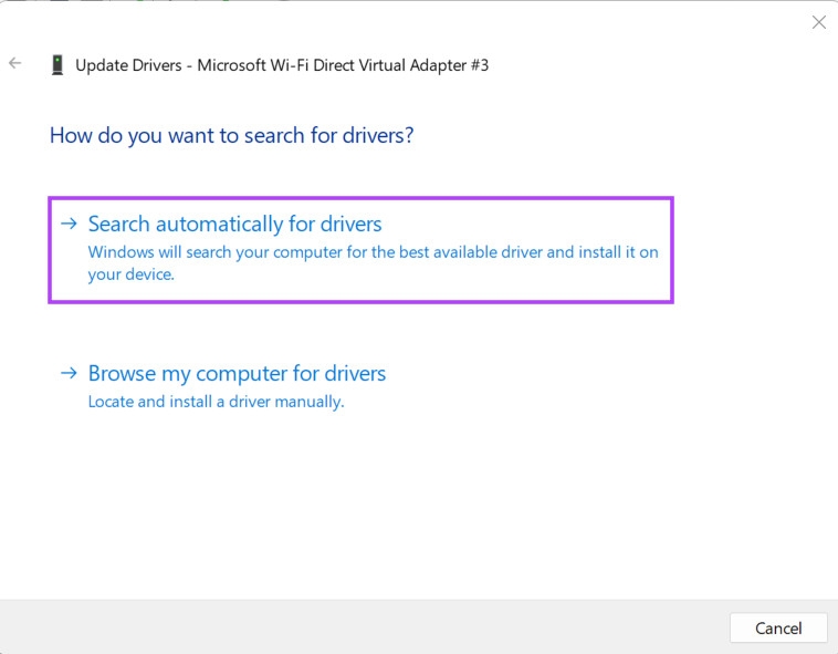 Làm gì khi Wireless Display không hoạt động trên Windows 11 (11)