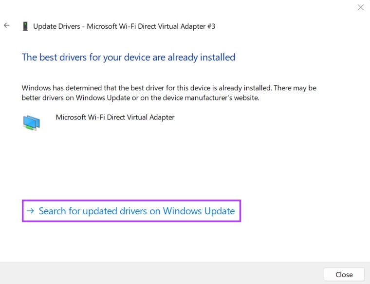 Làm gì khi Wireless Display không hoạt động trên Windows 11 (12)