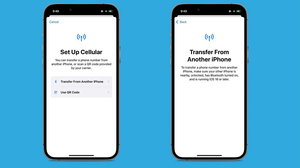 Chuyển eSIM trên iPhone 14 - Ảnh 02 Chuyển eSIM trên iPhone 14 - Ảnh 02