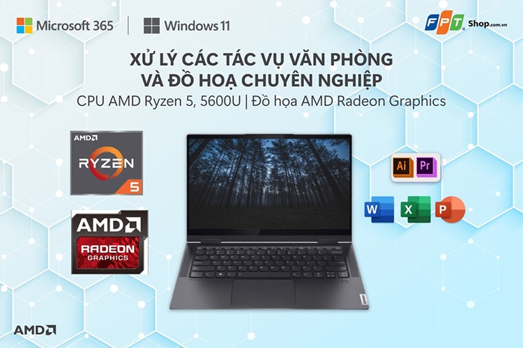 Đánh giá Lenovo Yoga 7 14ACN6 (Ảnh 2)