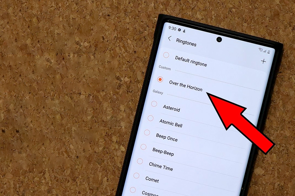 Đặt nhạc chuông về mặc định - Ảnh 01