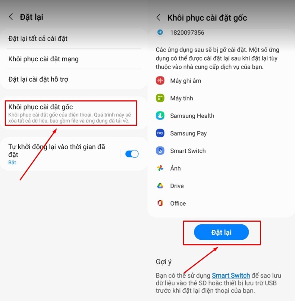 Đặt nhạc chuông về mặc định - Ảnh 04