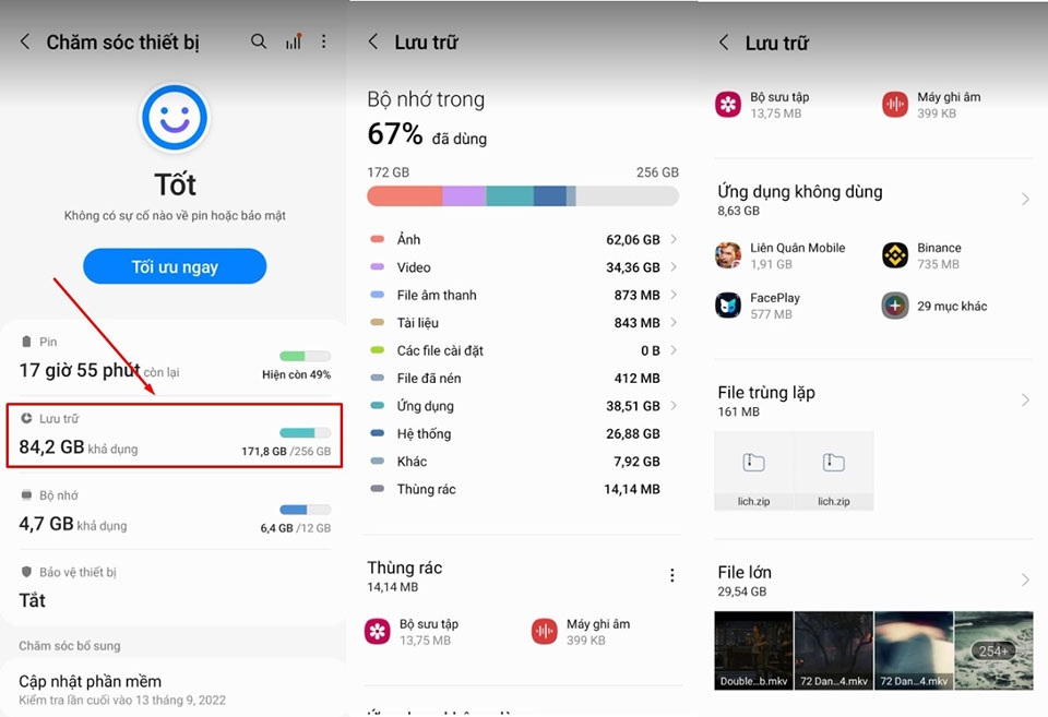 Tắt thông báo dung lượng bộ nhớ sắp hết trên Android - Ảnh 03