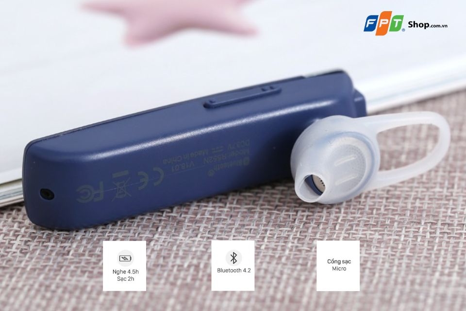 Tai nghe bluetooth 1 bên giá rẻ: Roman R552N