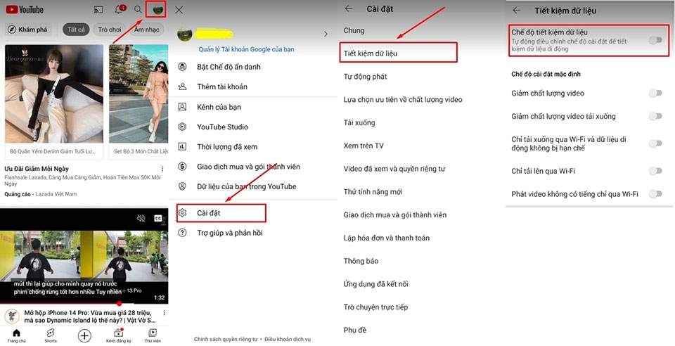Xem YouTube bị giật trên điện thoại Android - Ảnh 03 Xem YouTube bị giật trên điện thoại Android - Ảnh 03