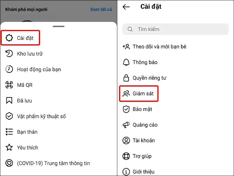 Hướng dẫn giám sát con nhỏ trên Instagram