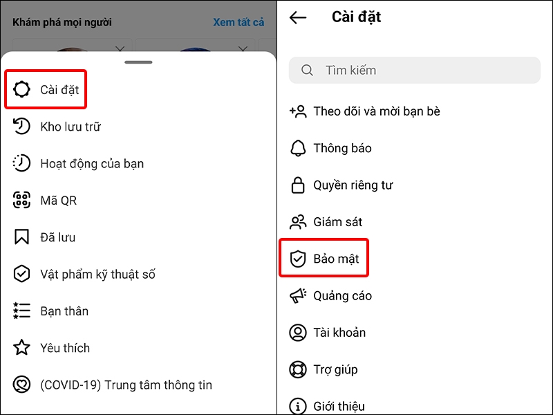 Hướng dẫn đăng xuất tài khoản Instagram từ xa trên điện thoại