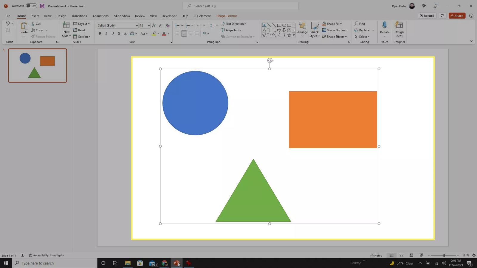 Bí quyết sử dụng tính năng Group trong PowerPoint (2)
