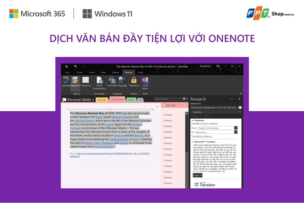 Khám phá tất tần tật về OneNote trong 5 phút 8