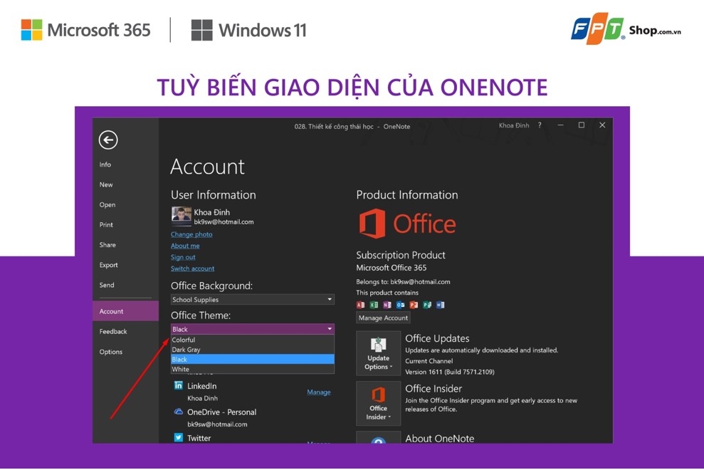 Khám phá tất tần tật về OneNote trong 5 phút 11