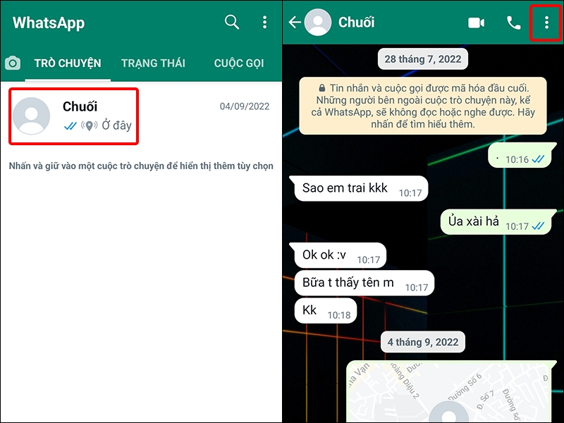 Cách đưa cuộc trò chuyện WhatsApp ra màn hình điện thoại Android